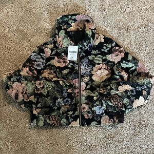 Forever 21 Multicolor Floral Jacket